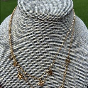 Gold Charm Necklace